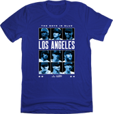 Los Angeles Brothers in Blue Tee